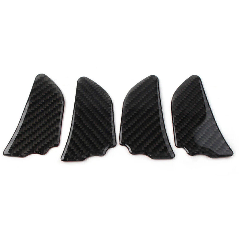 Subaru Forester 4 x Carbon Fiber Interior Door Bowl Cover Trim (2013-2018)