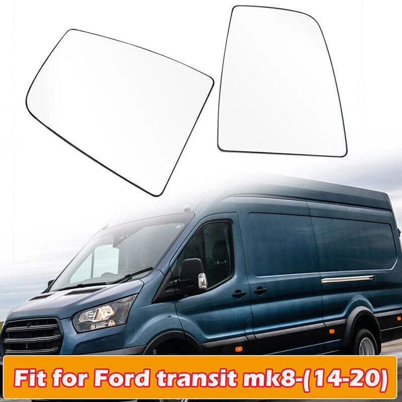 Ford Transit T150 250 350 Van Clear Upper Mirror Glass (2015-2019)