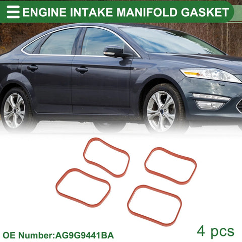 Ford Mondeo (2010-2015) - 4 Pcs Engine Intake Manifold Gasket