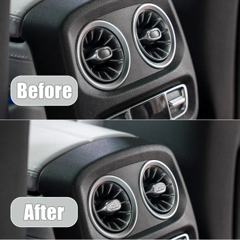 Mercedes-Benz CLA 2 x Car Bling Rear Exhaust Port Knob Covers (2019-2023)