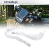 Motorcycles 1 Set Universal Hand Guard Knuckle Guard Protector White