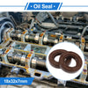 Oil Seal 18x32x7mm Brown 2 x Rotary Shaft Seal FKM Rubber