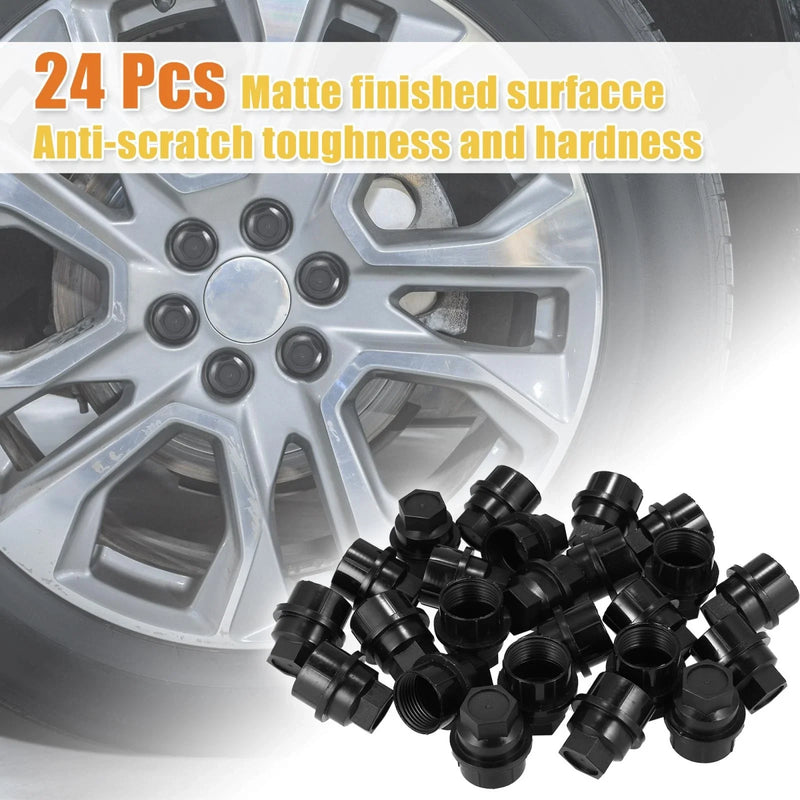 GMC Sierra 1500 2500 24pcs Wheel Lug Nut Caps Covers
