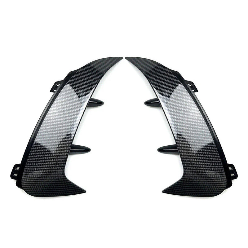 Benz A-Class W177 Carbon Rear Bumper Splitter Canard Air Vent (2018-2023)