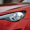 Scion FRS, Subaru BRZ 4 x Carbon Fiber Headlight Eyelid Covers (2013-2020)