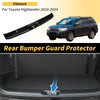 Toyota Highlander (2020-2024) 1 Pc Bumper Guards Black