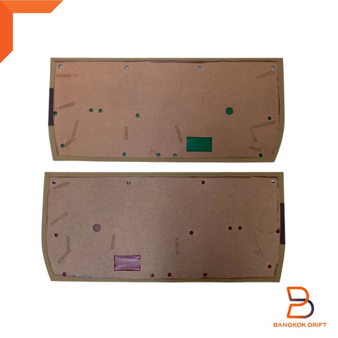 Toyota Hilux Ute Brown Interior Door Panel Pair + Clips (78-83)