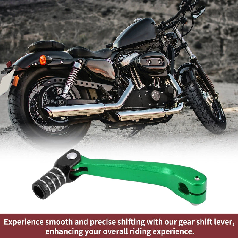 Honda CRF150F 2003-2017 Green Black Silver Tone Shifter Lever