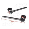 Universal Motor - Silver 32/37/55mm Clip-on Handlebar Fork Tubes
