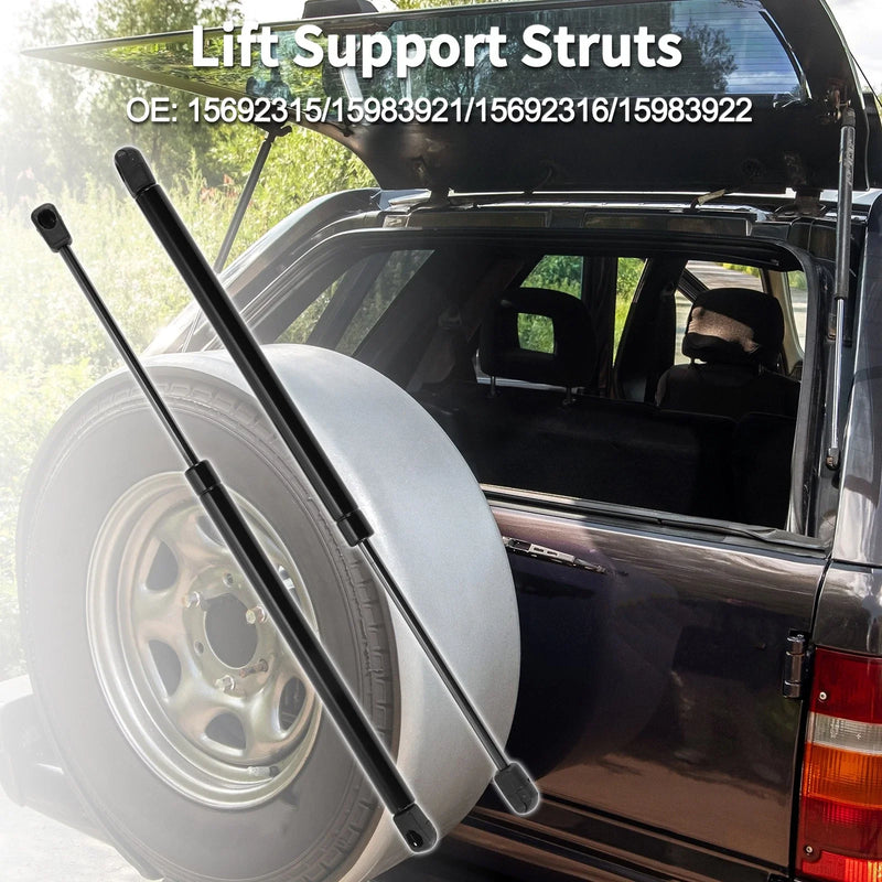 GMC Suburban Rear Window Glass Lift Supports Struts