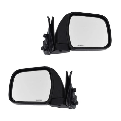 Side Door Mirror Rear View Pair Chrome Fits Toyota Hilux SR LN85 LN106 1989-97