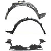 Front Fender Liner and Engine Splash Shield Kit For