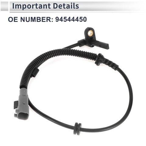 Chevrolet Sonic ABS Wheel Speed Sensor Rear Left (2012-2020)