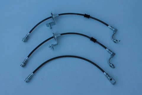 Holden Colorado RC 4WD (2008-2012) 50mm Lift Braided Brake Hose Set (3)