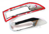 Toyota Hilux Fortuner Chrome Mirror Covers with LED Signals (2012-2014)