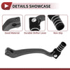 Kayo T6 Folding Gear Shifter Lever Titanium Tone Black