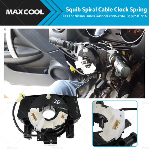 Nissan Dualis Qashqai Squib Spiral Cable Clock Spring (2006-2014)