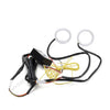 Car RGB Angel Eye Halo Rings Headlight DRL Retrofit Lights (110MM)