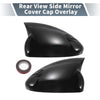 Chevrolet Cruze Rearview Mirror Cover Overlay Gloss Black (2009-2015)