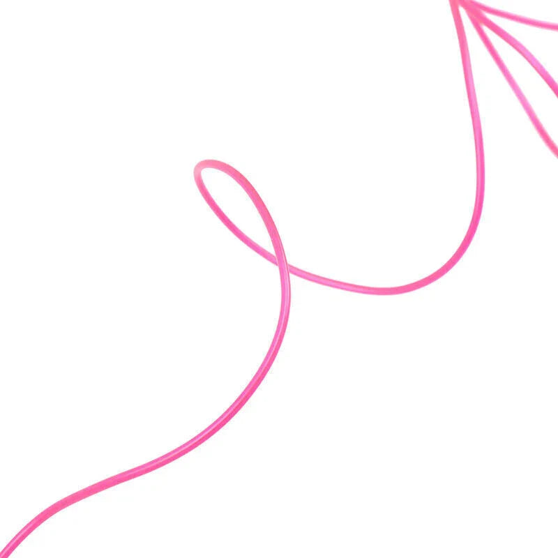 Car Interior with Cigarette Lighter Pink EL Wire Neon Strip Light