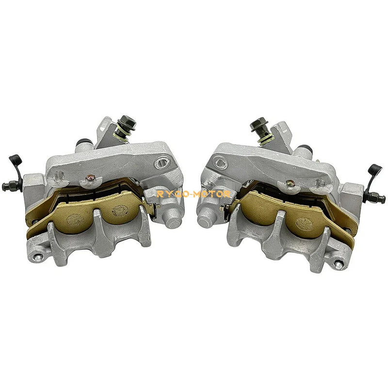 Honda TRX450R Sportrax 450 Front Left Right Brake Calipers & Pads (2004-2009)