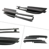 BMW 325i 323i 2001-2006 (1999-2006) Black Bumper Grille Set of 2