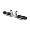 Harley Softail FLS, FLSTSB Chrome Rear Footpegs Mounts (2012-2017, 2008-2011)