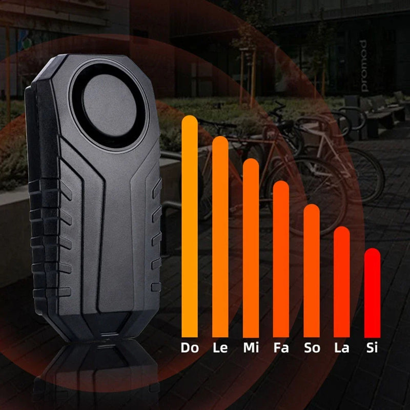 Alarm Vibration Detection Motorcycle Alarm with Remote Control Security
