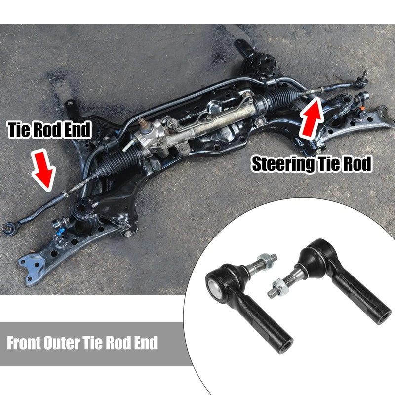 Chrysler 300, Dodge Charger 2 x Front Outer Tie Rods (2011-2019)