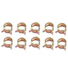 10Pack / 6 mm / Spring Clip Vacuum Fuel Hose Line Band Clamp Low Pressure Hot