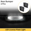 Ford F-150 (2015-2023) Smoked Lens 2 x License Plate Light Tag Lamps