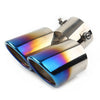 Universal Car Dual Stainless Steel Exhaust Pipe Tail Muffler Tip