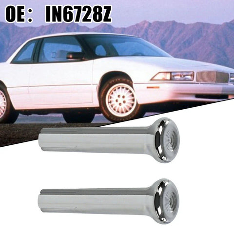 Buick Chevrolet Pontiac Metal Door Lock Knob Set (1971–1988)