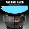 Motorcycle Helmet Anti Rain Film 9.65x3.46in Lens Shield Sticker