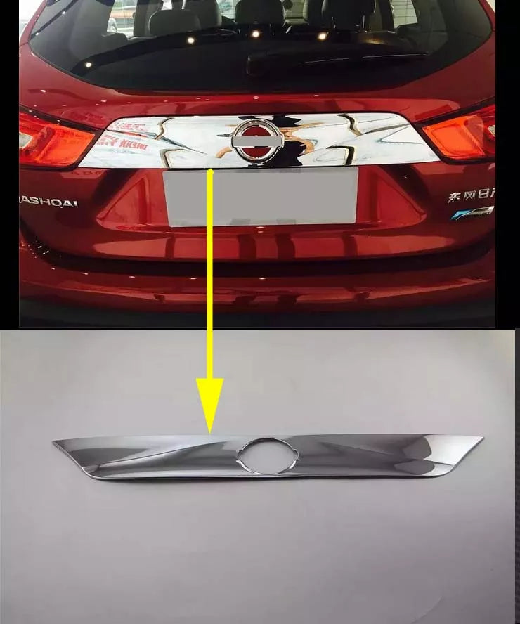 Nissan Qashqai Rogue Sport Rear Door Boot Lid Cover Trim (2014-2021)