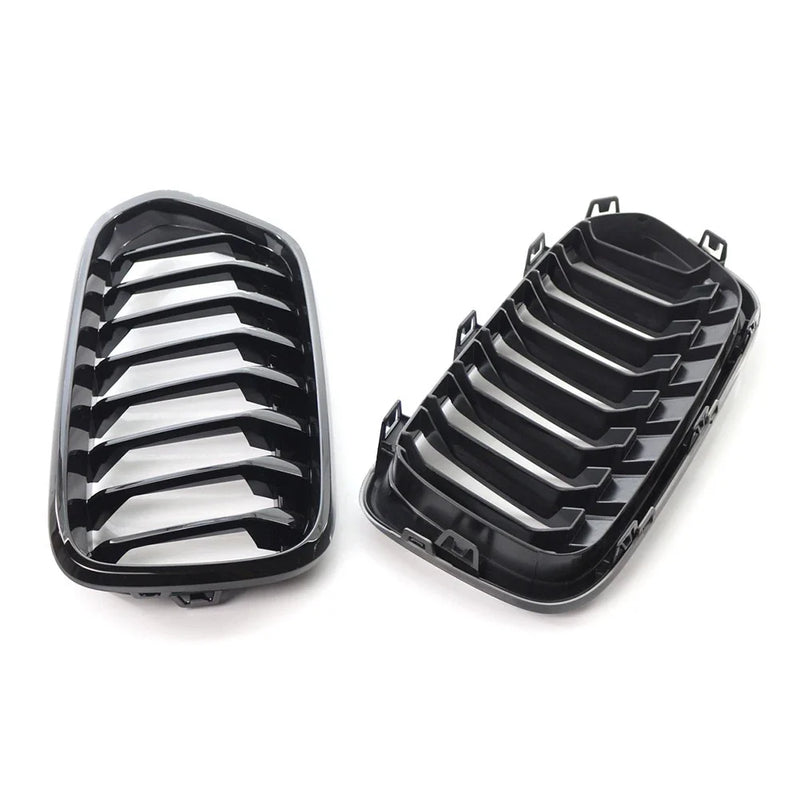 BMW X2 Series F39 Black Front Bumper Grille (2018-2021)