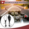 Honda CBR600RR 1 x Rear View Mirrors Black Aluminum (2003–2014)