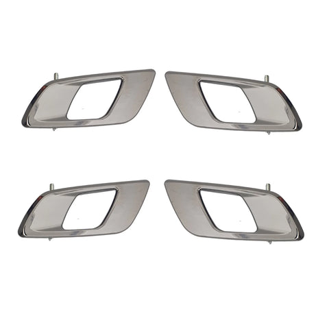 Ford Ranger PX Mazda BT-50 4 pcs Inner Door Handle Bright Chrome (2011–2015)