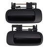 Toyota Camry (1993-1997) Black Rear Left & Right Outer Door Handle Set of 2