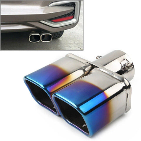 Car Accessories Stainless Steel Dual Exhaust Pipe Tail Muffler Tip