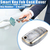 Ford Explorer, Ecosport, Mustang 3 x Button TPU Key Fob Cover Case (2015-2023)