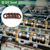 Oil Seal 26x38x7mm 5 Pcs Rotary Shaft Seal FKM Rubber Brown