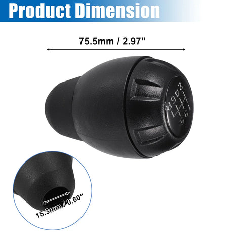 Jeep 6 Speed Manual Transmission Shift Knob (2018-2023)