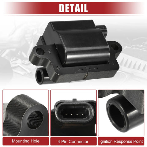 Chevrolet Silverado 3500 8pcs Ignition Coil Pack (2001-2006)