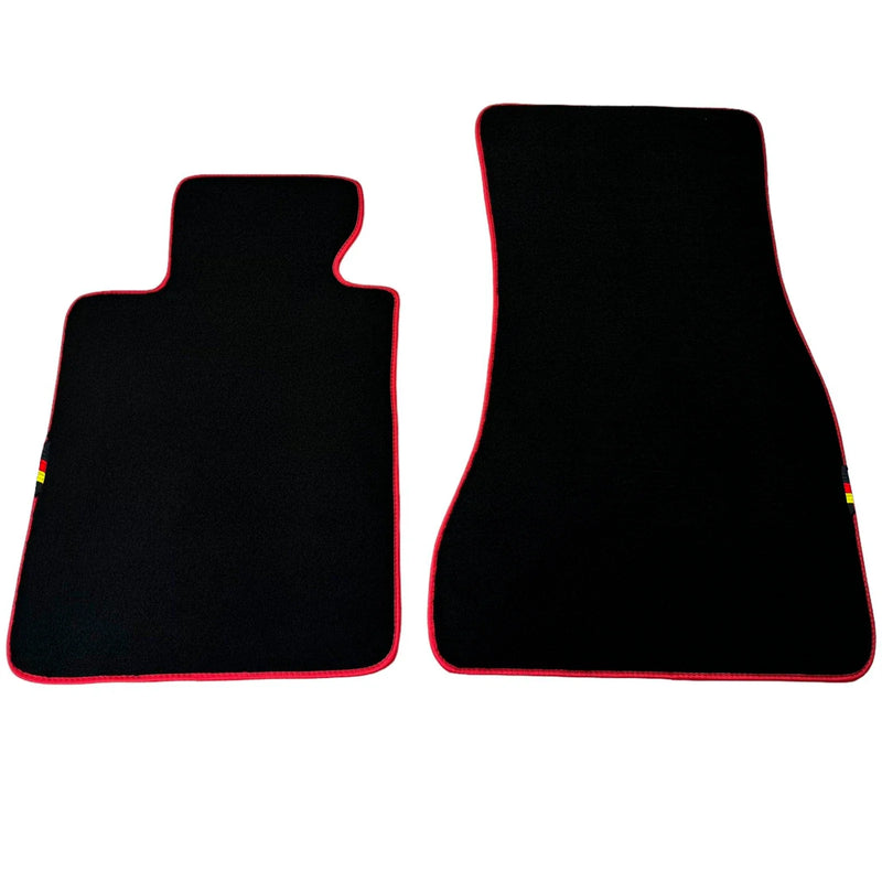 BMW 3 Series E91 5-Door Touring (2008-2011) Red Trim AutoWin Floor Mats