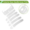 Chevrolet Colorado White Exterior Door Handle Cover Trim