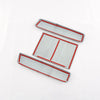 Toyota Sienna 3Pcs Carbon Fiber Armrest Storage Box Trim Cover (2021–2022)