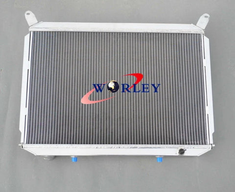 Nissan 300ZX 3.0L V6 Aluminum Radiator + Fans (1984-1989)