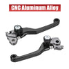 Honda CRF250R CRF450R (2007-2020) Black Motorcycle Brake Clutch Levers 2 x