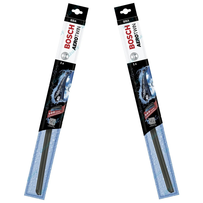 Holden HG HK HT 1968~1971 Front Pair Bosch Aerotwin Wiper Blades Set